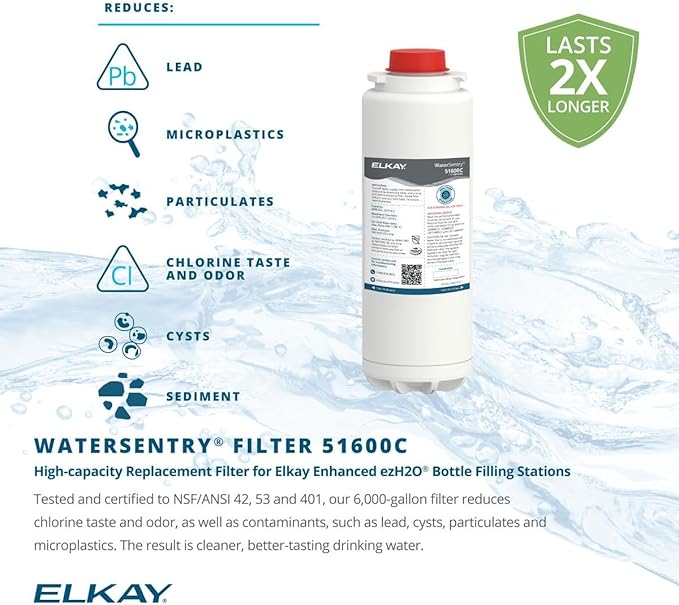 Elkay LZSTL8WSSP Enhanced Bottle Filler & Bi-Level ADA Cooler Refrigerated Stainless High Capacity Lead Drop Down Wrapper
