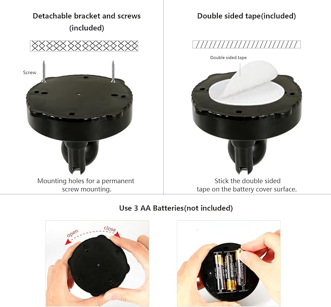 Cordless Spotlight Battery Operated, RGB Uplights with Remote and Timer, LED Indoor Plant Light, Dimmable Tree Accent Lighting, Color Changing Wall Lights for Art Painting Picture Dartboard