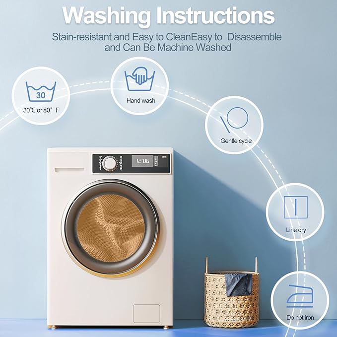 Couch Cushion Covers Individual Large Super Stretch Chenille (Softer Version) Sofa Cushion Covers, Armrest Cover Couch Slipcovers Furniture Protector (2PC, Khaki)