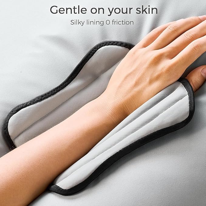 FREETOO Carpal Tunnel Wrist Brace Night Support Fit Right Hand for Work, Pain Relief Wrist Splint for Tendonitis, Arthritis, Sprain, Fit Women and Men, Wrist Immobilizer for Sleeping (XS, Black/Grey)