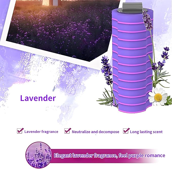 Disposable Toilet Brush with 40 Wand Refill Heads - KIRIKIT Wall-Mounted Toilet Brush and Holder Bowl Cleaner Set with 3 Scents for Deep Cleaning and Hygienic Bathroom Toilet Cleaning System