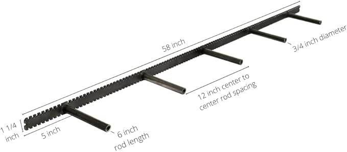 Floating Shelf Brackets - Sheppard Brackets - Easy Install - Heavy Duty (58 inch Build Kit)