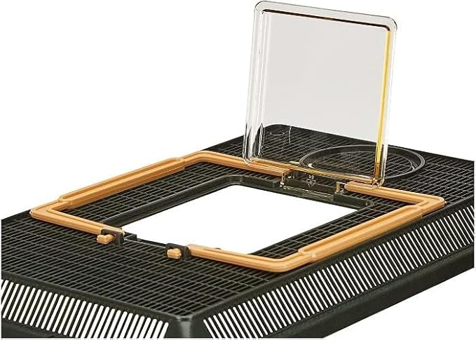 Exo Terra Faunarium, Plastic Reptile Terrarium, Small, PT2255 (Pack of 2)