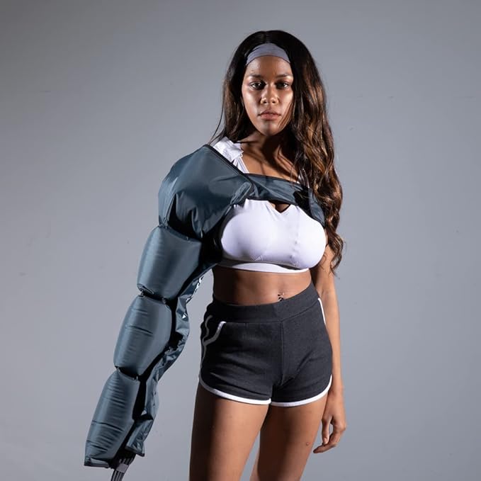 DOCTOR LIFE LX9max Full Body (C) - Sequential Air Compression Recovery System : Device + Legs (2XL) + Arm + Centerbody + Bag (FSA-HSA Approved)