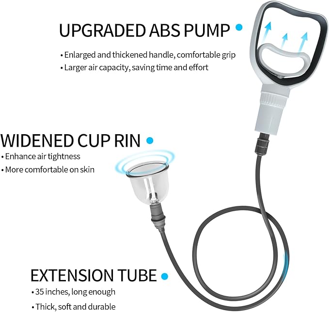 Cupping Kit for Massage Therapy - 32 Cups Professional Chinese Cupping Set with Magnetics, Vacuum Cupping Therapy Set for Cellulite Reduction Muscle Pain Relief with Manual Pump