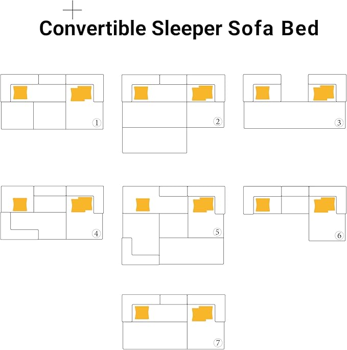 108" Oversized Convertible Sleeper Sofa Bed, Corduroy L Shape Sectional Couch, Folding Sofa Bed with Side Pocket, Modern Cloud Floor Mattress Couch, Modular Sofa for Living Room, Beige