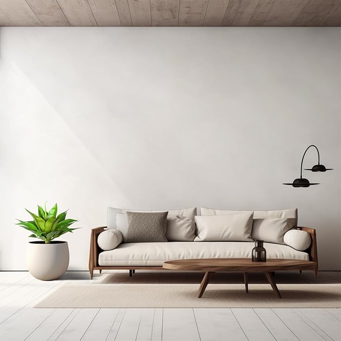 Fake Plants Artificial Agave Plants Indoor, UV Resistant Fake Agave Planters Outdoor Decorating.Artificial Plants for Outdoors Decor(1Pack,22') Spring Decorations for Home