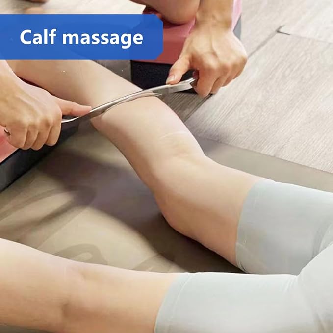 Gua Sha Massage Tools,Fascia Blaster Lymphatic Drainage Massager Stick, Cellulite Massager Muscle Roller Scraper Tool (Medium)