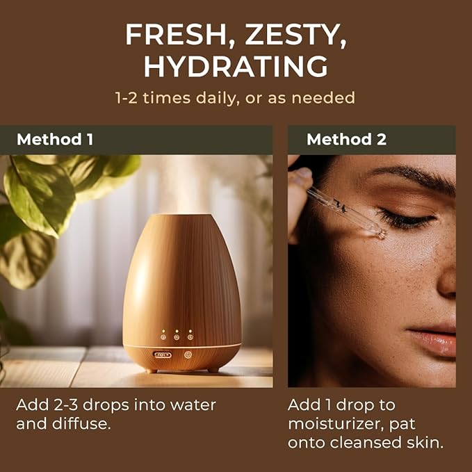 Gya Labs Citronella Essential Oil - 0.34 Fl Oz - 100% Pure Natural Citronella Oil for Skin, Diffuser, Candle Making Scent