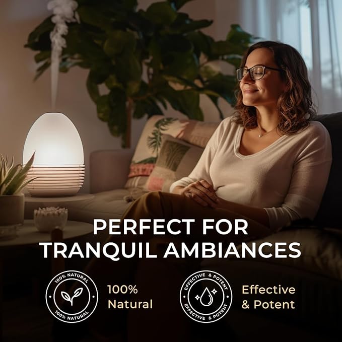 Gya Labs Vetiver Essential Oil Creates a Tranquil Atmosphere for Relaxation - 0.34 Fl Oz - 100% Pure Natural Vetiver Oil for Skin, Hair, Diffuser & Candle Making Scent