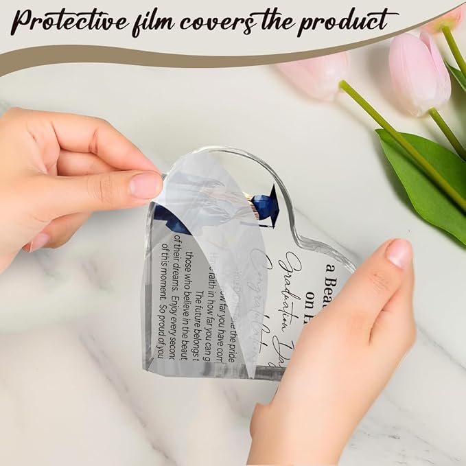 Graduation Gift 2025 Graduation Gifts Cool Graduation Gifts Gifts College Graduation Gifts Graduation Gifts For Her High School Graduation Gifts Personalized Graduation Gifts Acrylic Heart for Her