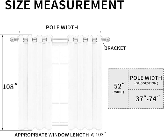 Easy-Going Blackout Curtains for Bedroom, Solid Thermal Insulated Grommet and Noise Reduction Window Drapes, Room Darkening Curtains for Living Room, 2 Panels (52x108 in,Taupe)