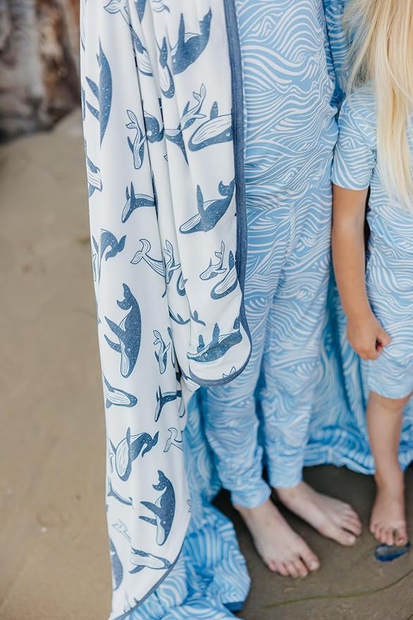 Copper Pearl Jumbo Premium Knit 3 Layer Stretchy Throw Blanket Cove