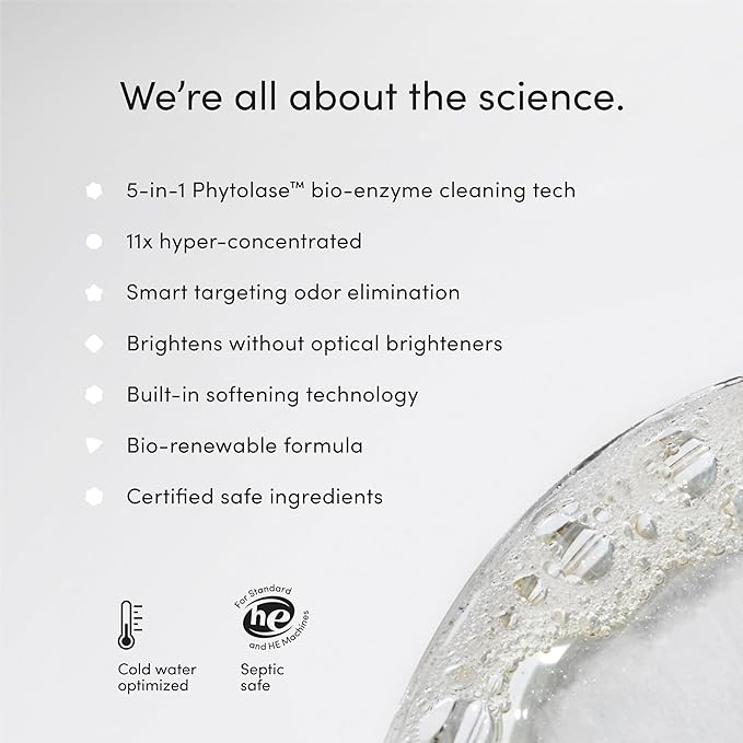 Dirty Labs | Murasaki Scent | Bio-Liquid Laundry Detergent | 80 Loads (21.6 fl oz) | Hyper-Concentrated | High Efficiency & Standard Machine Washing | Nontoxic, Biodegradable | Stain & Odor Removal