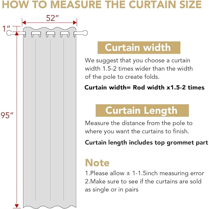 H.VERSAILTEX Thermal Insulated Blackout Window Panels Microfiber Formaldehyde-Free Kids Curtains for Holiday Season Home Decoration,Grommet Top,52 by 96 - Inch - Cyan - Set of 2