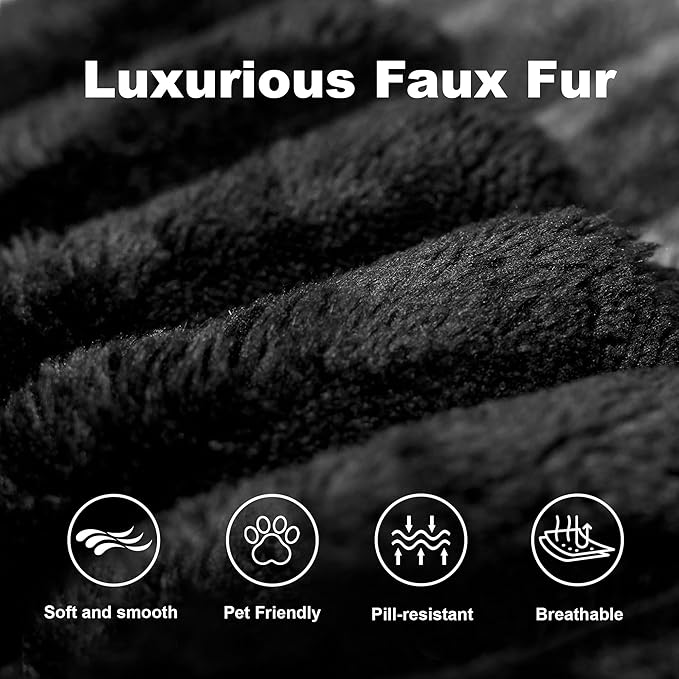 108" Sectional Couches for Living Room Modern Modular Sofa with L-Shape Couchs Upholstered Boneless Couch Deep Seat Sectional Couch with Chaise (Black, Right Facing Chaise+2Seaters+1Ottoman)