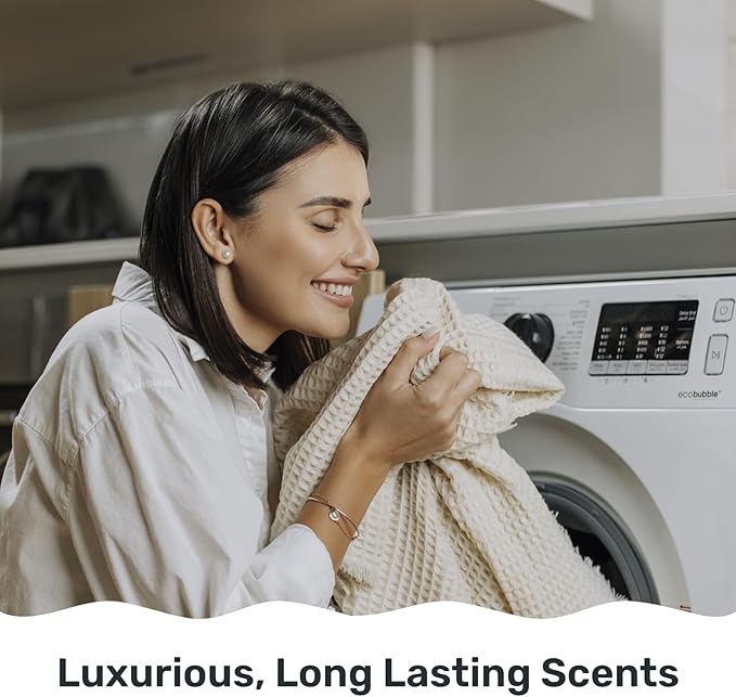 FREY Concentrated Liquid Laundry Detergent | Formulated for Sensitive Skin & HE Washers | Removes Stains Effectively | 50 Loads per Bottle (Cedar Grove & Bergamot Beach)