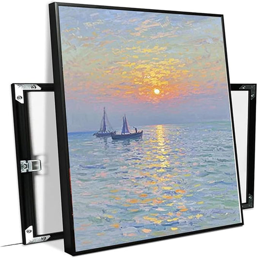 Coastal sailboat scenery poster art decor ocean nautical room decor beautiful sailboat seascape decor suitable for beach villa