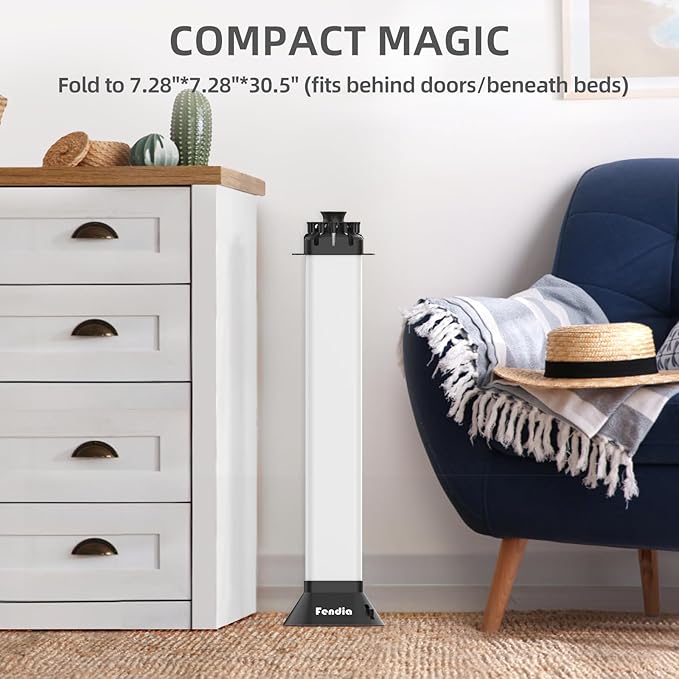 Clothes Drying Rack Foldable & Collapsible Drying Racks with 4-Leg Octopus Design, Large Capacity Space Saving Indoor Drying Rack for Bedroom,Balcony,Laundry for Indoor/Outdoor Use (White)