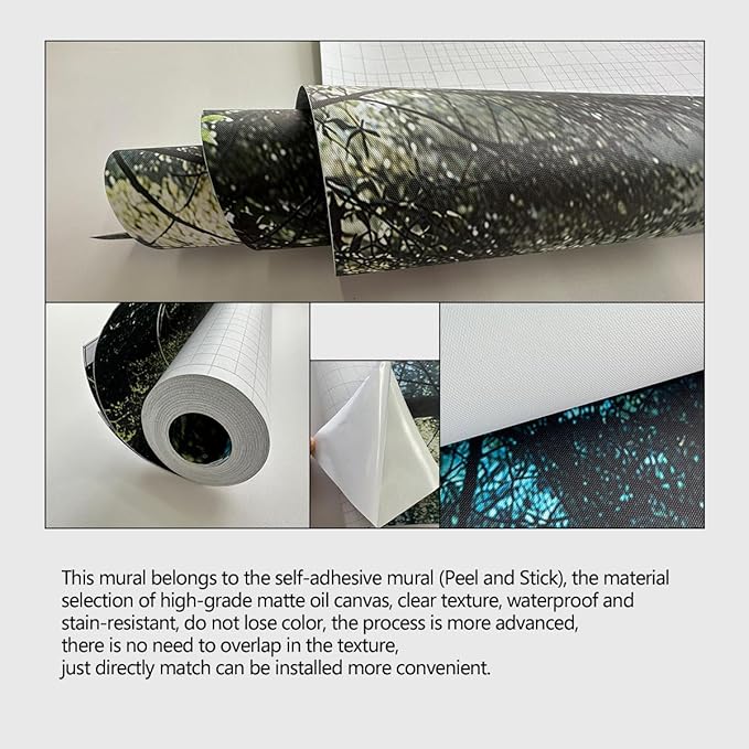 Gold Banana Leaf Wall murals Peel and Stick Wallpaper for Bedroom Living Room - 85"x118"