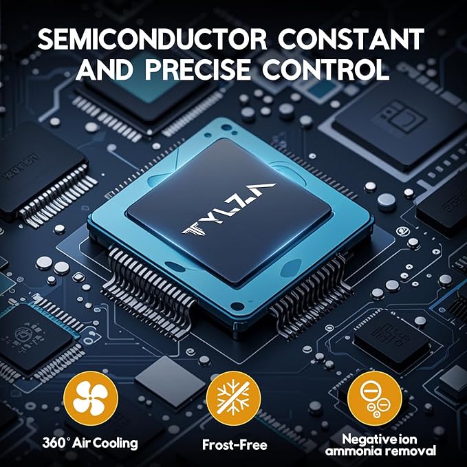 Electric Cigar Humidor Cabinet 25L, Tylza Electric Humidors for Cigars with Temp & Humidity Control, Digital Hygrometer, Lock, Refrigerator, Cigar Humidors with Cedar Wood Drawer Shelves, 170 Cigars