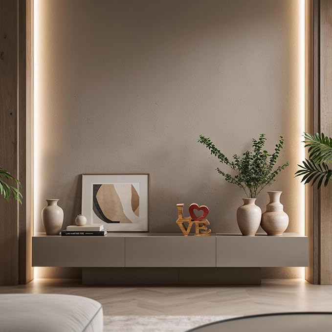 Decozen Gifts for Mom - Wooden Love Letters Sculpture - Mother's Day Birthday Gifts, Home, Office, Living Room, Shelf, Fireplace, Farmhouse, Tabletop, Boho and Mantle Decor - Mothers Day Decorations