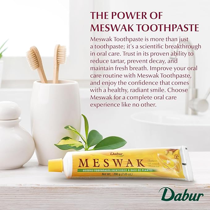 Dabur Meswak Toothpaste, 200 Gram