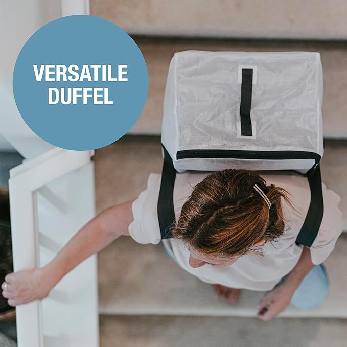 CleverMade Under Bed Storage Bag - Collapsible Storage for Shoes and Clothes Easy Use - Heavy Duty Utility Bag Home