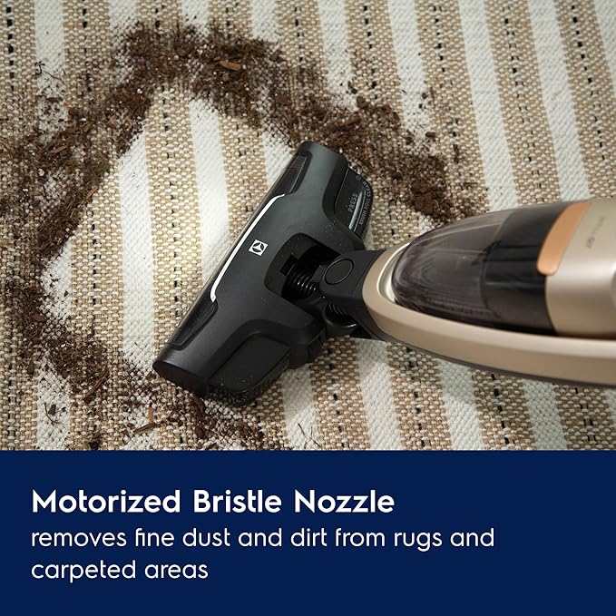 Electrolux WellQ7 Hard Floor Cordless 2-in-1 Vacuum with PowerPro Roller for Hard Surfaces, 50-Minute Run Time, 2 Power Modes, Soft Sand