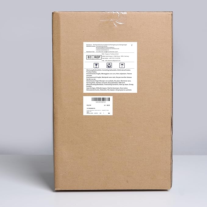 ComSaf Food Storage Containers with Airtight Lids Set of 6, Clear Glass Canister Food Jar with Sealing Lid Kitchen Pantry Storage Container for Spaghetti Pasta Sugar Flour Oat Cereal Beans, Square