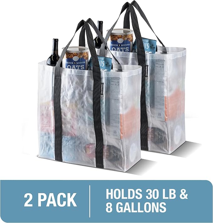 CleverMade Under Bed Storage Bag - Collapsible Storage for Shoes and Clothes Easy Use - Heavy Duty Utility Bag Home