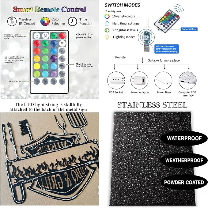 Custom Hockey LED Sign - Goalie Helmet Personalized Name Sign with Crossed Sticks, Light Up Goalie Mask Hockey Room Decor for Boys, Players, Fans